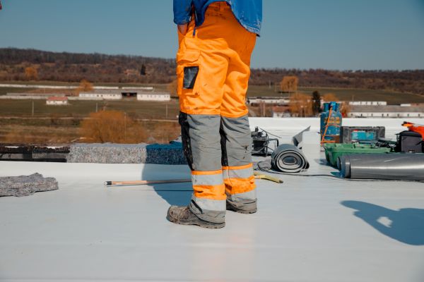 Flat Roof Cleaning Service